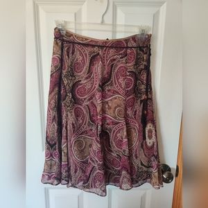 Nicole Paisley Skirt